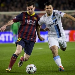 City Bertemu Barca, Aguero Lupakan Sejenak Persahabatannya dengan Messi