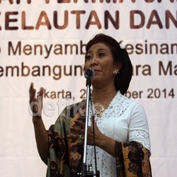 Menteri Susi: Sampan Nelayan RI Masuk 100 Meter Wilayah Malaysia Ditangkap