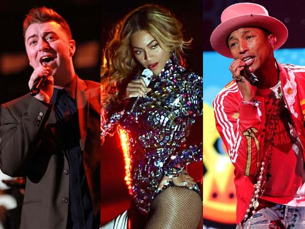 Sam Smith, Beyonce dan Pharrell Williams Bersaing di Grammy 2015