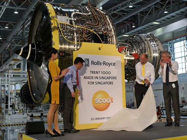 Rolls-Royce Bangun Pabrik Mesin Pesawat di Singapura