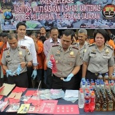 Operasi Multi Sasaran Ungkap 104 Kasus dan 28 Tersangka