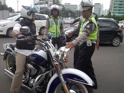 Harley yang Dipakai Mengerjai Polisi HI Diamankan Polda Metro Jaya