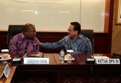 DPD Dorong RUU Otsus Papua Masuk Prolegnas