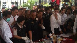 Polda Sumsel Musnahkan 4 Kg Sabu dan Pecat 5 Anggota Terkait Narkoba