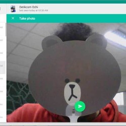 Menjajal Chatting di WhatsApp Web