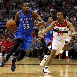 Durant dan Westbrook Cemerlang, Thunder Atasi Wizards lewat OT