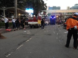 Buruh yang Demo Depan KPK Bubarkan Diri