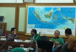 Datangi KPU, PPP Kubu Djan Faridz Sebut SK Kumham Kubu Romi Tak Berlaku