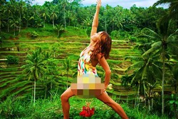 Perempuan Ini ke Bali & Pamer Foto Angkat Benda dengan Vagina