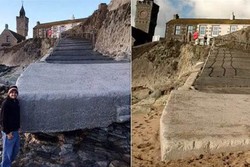 Simsalabim! Pasir Pantai di Inggris Ini Hilang Dalam Semalam