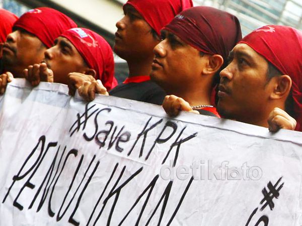 Buruh Dukung KPK