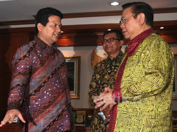 Agung Laksono Temui Ketua KPU