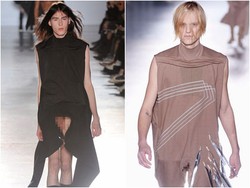 Duh! Desainer Rick Owens Tampilkan Alat Kelamin di Fashion Show