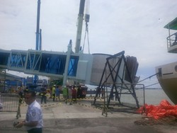 Pakai Garbarata, Terminal Pelabuhan Medan Jadi Mirip Bandara