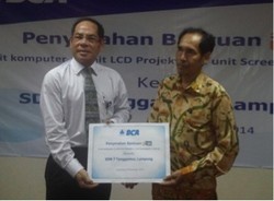 Bakti BCA Donasikan Sarana Pendukung Sekolah di Lampung