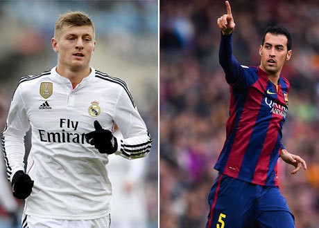 Kroos dan Busquets Pengumpan Terbaik di La Liga Kroos dan Busquets Pengumpan Terbaik di La Liga