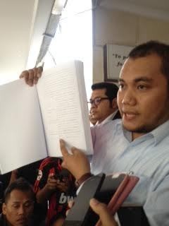 Pelapor Adnan Pandu Mengaku Bukan Suruhan Partai