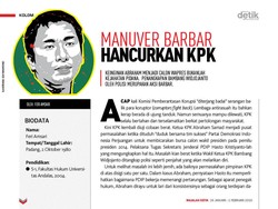 Manuver Barbar Hancurkan KPK