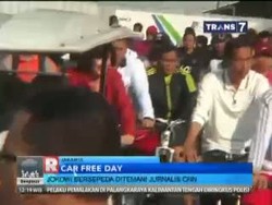 Jokowi CFD dengan Koresponden Senior CNN