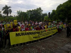 Tak Ada Amien Rais dalam Aksi Akademisi Muhammadiyah #Save KPK di Yogya