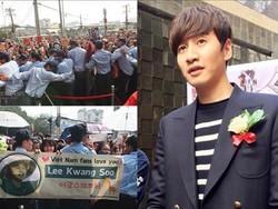 Jumpa Penggemar Lee Kwang Soo Bikin Macet Ho Chi Minh City