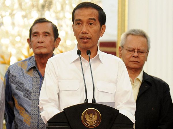 Jokowi Minta KPK dan Polri Jaga Wibawa