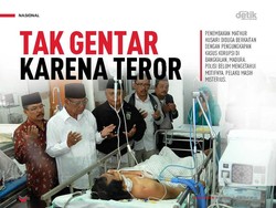 Tak Gentar karena Teror