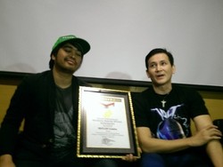 Buat Komik, Marcelino Lefrandt Dapat Penghargaan dari MURI