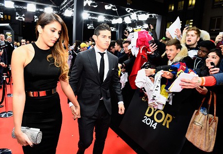 Oke di Lapangan, James Rodriguez Juga Suami Siaga