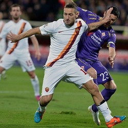 Fiorentina-Roma Berbagi Angka