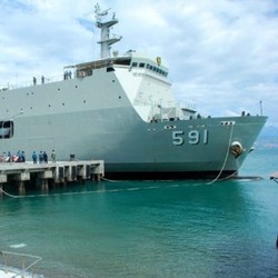 Kapal Perang Made in Surabaya, Bisa Angkut Helikopter Hingga Tank