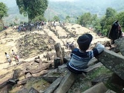 Wisata Edukasi Bareng Anak di Situs Gunung Padang