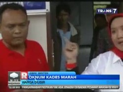 Oknum Kades Marah dan Usir Warga