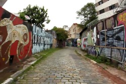 Gara-gara Batman, Kawasan di Brasil Ini Jadi Penuh Grafiti