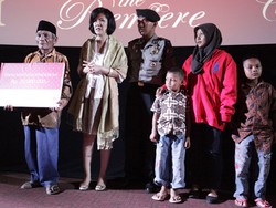 Cinema 21 Ajak Nonton dan Beri Dana Pendidikan Keluarga Bripda Taufik