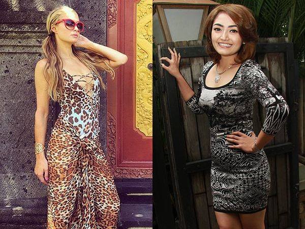 Paris Hilton Seksi di Bali, Siti Badriah Buncit Berbaju Ketat