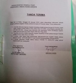 Datangi Bareskrim, LSM Jatim Cuma Serahkan Dokumen Laporkan Zulkarnain