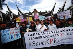 Akademisi Universitas Andalas dan Warga Sumbar Dukung KPK