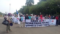 Petani Turun ke Jalan, Dukung #Save KPK dan Sehatkan Polri