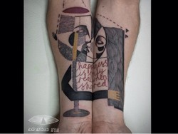 Uniknya! Tato Bergaya Kubisme Picasso