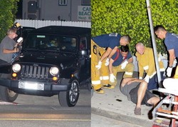 Duh! Chris Martin Diduga Tabrak Paparazi dengan Mobil Jeep