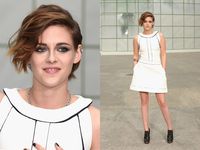 Gaya Chic Kristen Stewart di Paris Fashion Week