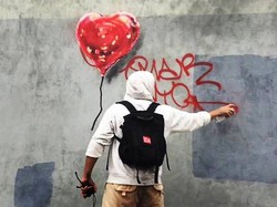 Penampakan Banksy Palsu Bikin Gempar