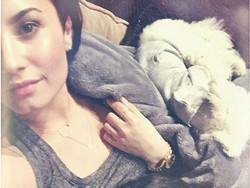 Demi Lovato Unggah Foto dengan Kekasih di Tempat Tidur