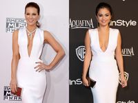 Siapa Lebih Hot Dibalut Gaun Putih ini, Kate Beckinsale atau Selena Gomez?