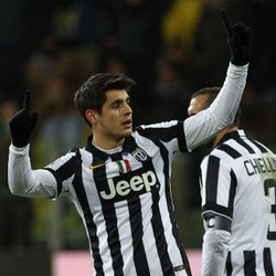 Gol Morata di Menit-menit Akhir Loloskan Juve ke Semifinal