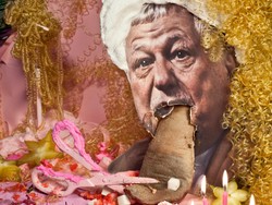 Kritik Pemerintah Iran, Seniman Ini Bikin Karya Kolase