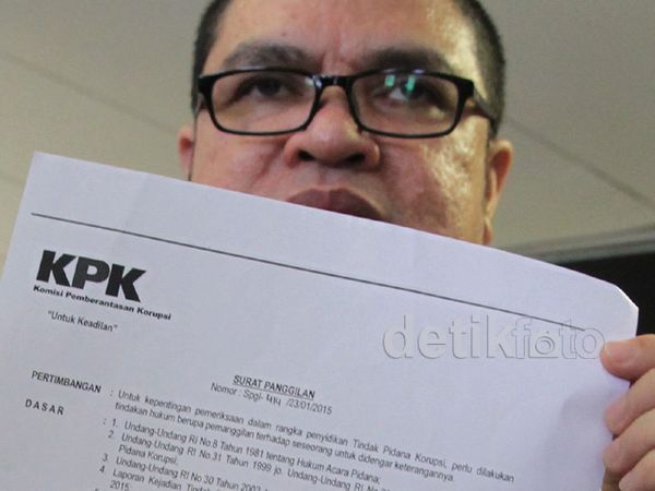 Pengacara Bawa Berkas Kasus Komjen BG ke Komisi III