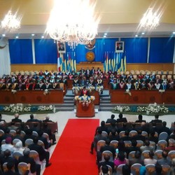 JK Hadiri Pengukuhan Ketua MA Jadi Guru Besar Ilmu Hukum Unair