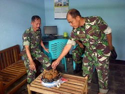 Gali Tanah di Pekarangan, Sutari Temukan Granat dan Ratusan Amunisi